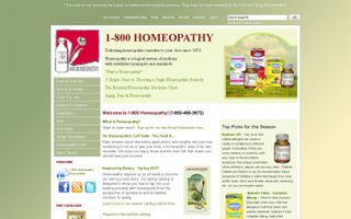 1-800 Homeopathy Coupons & Promo Codes