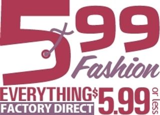 599 Fashion Coupons & Promo Codes