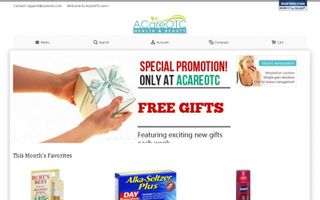 Acareotc Coupons & Promo Codes