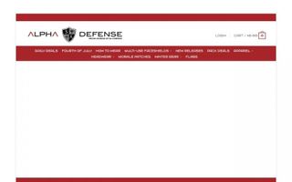 Alpha Defense Gear Coupons & Promo Codes