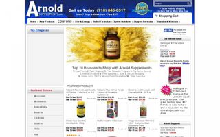 Arnold Supplements Coupons & Promo Codes
