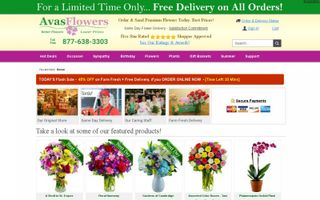 Avas Flowers Coupons & Promo Codes