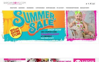 Bargain Bows Coupons & Promo Codes