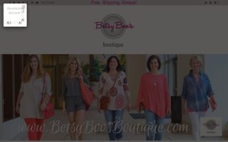 Betsy Boo's Boutique Coupons & Promo Codes