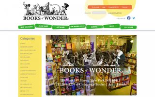 Books of Wonder Shop Coupons & Promo Codes