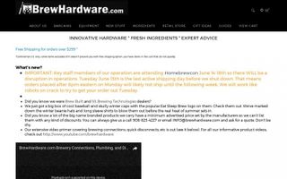 Brewhardware Coupons & Promo Codes