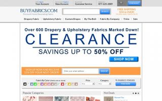 Buy Fabrics Coupons & Promo Codes