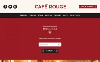 Cafe Rouge Coupons & Promo Codes