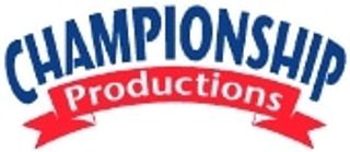 Championship Productions Coupons & Promo Codes
