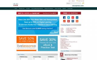 Cisco Press Coupons & Promo Codes