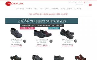The Clog Outlet Coupons & Promo Codes