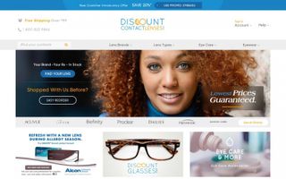 Discount Contact Lenses Coupons & Promo Codes