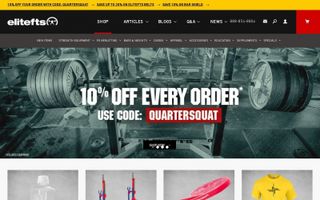 Elitefts Coupons & Promo Codes