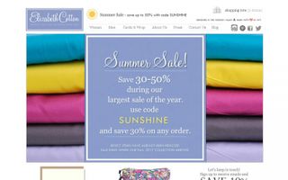 Elizabeth Cotton Coupons & Promo Codes