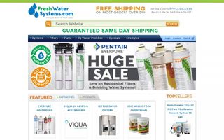 Fresh Water Systems Coupons & Promo Codes