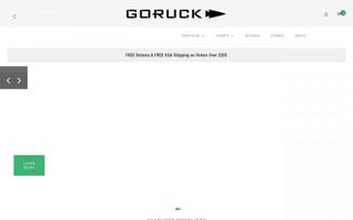 GORUCK Coupons & Promo Codes