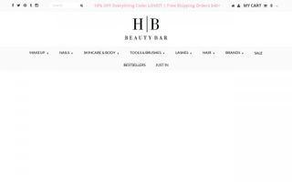 HB Beauty Bar Coupons & Promo Codes