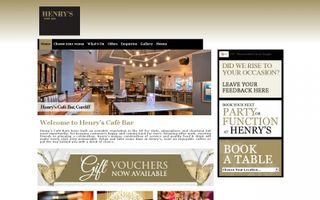 Henry's Cafe Bar Coupons & Promo Codes