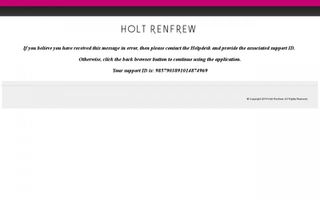 Holt Renfrew Coupons & Promo Codes