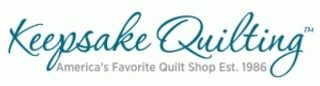 Keepsake Quilting Coupons & Promo Codes