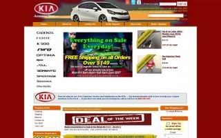 Kia Accessory Store Coupons & Promo Codes