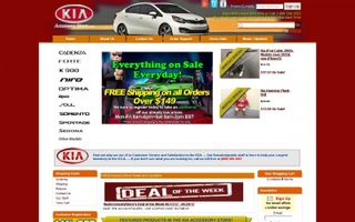 Kia Accessory Store Coupons & Promo Codes