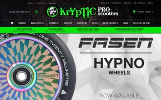 Kryptic Pro Scooters Coupons & Promo Codes