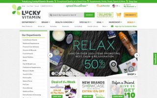 Lucky Vitamin Coupons & Promo Codes