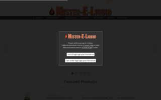 Mister-E-Liquid Coupons & Promo Codes