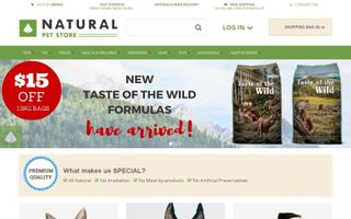 Natural Pet Store Coupons & Promo Codes