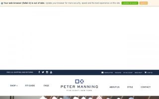 Peter Manning Coupons & Promo Codes
