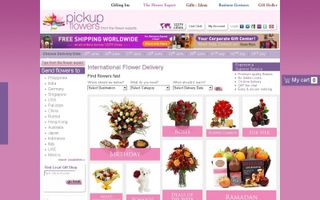 Pickup Flowers Coupons & Promo Codes