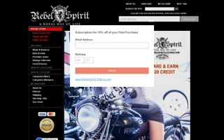 Rebel Spirit Coupons & Promo Codes