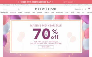 Rose Wholesale Coupons & Promo Codes