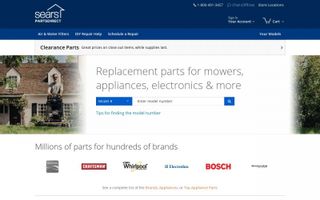 Sears Parts Direct Coupons & Promo Codes