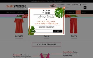 Share Wardrobe Coupons & Promo Codes