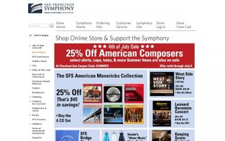 San Francisco Symphony Coupons & Promo Codes