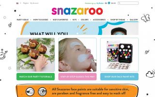 Snazaroo Coupons & Promo Codes
