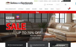 Sofas and Sectionals Coupons & Promo Codes