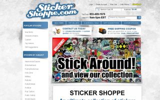The Sticker Shoppe Coupons & Promo Codes