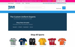 Team Sportswear Coupons & Promo Codes