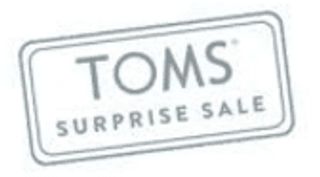 Toms Surprise Sale Coupons & Promo Codes