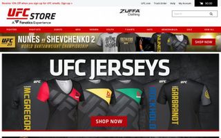 UFC Store Coupons & Promo Codes