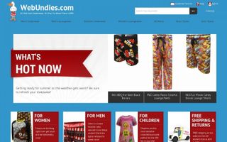 WebUndies Coupons & Promo Codes